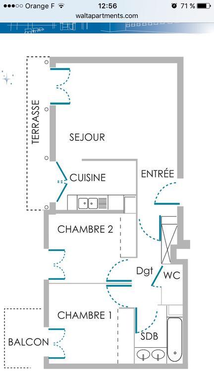 Disney, Sunny Comfortable 2 Bedrooms Family Apartment, 8 Pers, Wifi, Netflix 쉐시 외부 사진